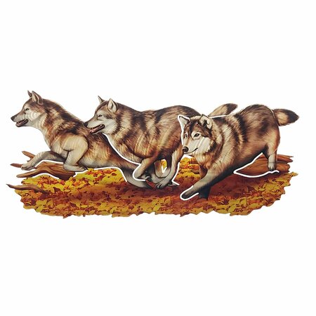 NEXT INNOVATIONS Running Wolves Wall Art 101210161
